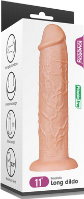 Lovetoy Realistic Long Dildo 11 Inch Flesh Realistic Dildos